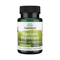 Bacopa Monniera 50 mg Swanson 90 kapsułek