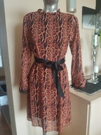 TUNIKA sukienka UNI panterka ok M/L 38/40