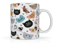 Kubek z nadrukiem KOTA na prezent na urodziny dla KOCIARY dziewczynki