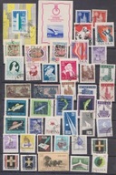 Zestaw z roczników 1957 1958 blok ONZ kasowane pełne serie