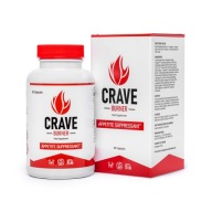 CRAVE BURNER kapsułki zmniejszające apetyt 64 g 90 sztuk. Suplement diety.