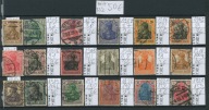 Niemcy, Deutsches Reich, 1905-1920, Mi 84-153 znak wodny