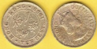 Hong Kong 10 Cents 1959 r.