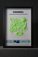 Obraz na ścianę ,biurko w ramce PUBG Playerunknown's Battlegrounds druk 3D