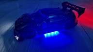 Nissan GT-R R35 Black Carbon do Driftu LED RC neony 4WD 1:24 tunned drift