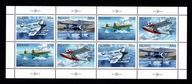 Islandia / Mini arkusz 792-795 ( Lotnictwo - samoloty ) 1993 r. / czysty