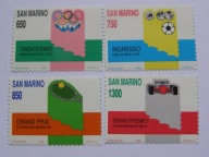 San Marino - ważne wydarzenia sportowe 1989 roku - Mi. 1412-15 **