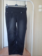 spodnie dżins jeggins 42 proste bonprix strecz