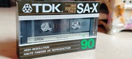 Kaseta magnetofonowa TDK SA-X 90 Nowa Opis?