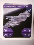 STAR WARS Kaufland 12 Królewski statek z Naboo