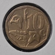 *REPUBLIKA POŁUDNIOWEJ AFRYKI*RPA [1725]*10 Centów 1999 Kwiaty Kalia *10c