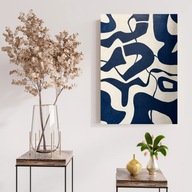 Obraz geometryczny, abstrakcja 50x70cm licytacja WOŚP