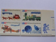 USA - 200 lat Poczty w USA - Mi. 1182-85 ** czwórka