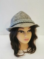 MĘSKI KAPELUSZ CZAPKA MYŚLIWSKI Z WEŁNY ORYGINALNY