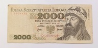 2000 ZŁOTYCH 1977 seria D