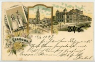 Kraków - Z krakowa Wiwea ratuszowa Teatr strój 1897 - a1