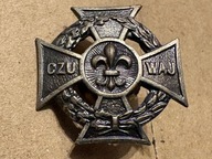 Krzyż ZHP na uchodżctwie Seria IX/N nr 535 Brytyjska Strefa Okupacyjna 1946