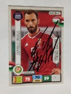 Karta panini autograf Węgry Attila Fiola Road to Russia 2018