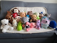 Zestaw maskotek 20szt Duże +20cm Z580