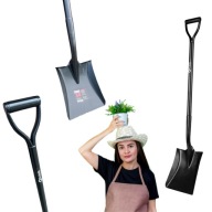ŁOPATA PIASKOWA METALOWY TRZON SOLIDNA TWARDA HARTOWANA WYDAJNA PRACA