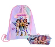 Workoplecak i piórnik Huntrix