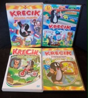 Krecik PL - 5 płyt DVD W mieście, Budzik, Jeżyk, Telewizor, Gwiazdą filmową
