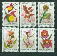 WĘGRY ** ORCHIDEE Mi 3922-27