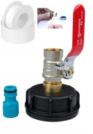 Nakrętka korek z zaworem adapter kran 1/2 mauzer