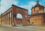 WŁOCHY - MEDIOLAN - BAZYLIKA S. LORENZO - TRAMWAJ - UNESCO - LOMBARDIA
