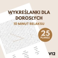 Wykreślanka PDF sen, regeneracja & odpoczynek – 54 strony relaksu