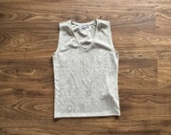 Beżowa kamizeka reserved 40 L sweterek