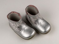 Bobux botki Silver Flower Suede Boot