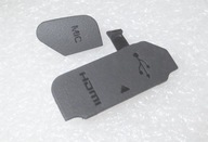 Osłona USB Canon EOS 6D2 6DII 6D Mark II, gumowa osłona boczna gniazda 2szt