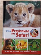 KSIĄŻKA PLANSZA BEZ FIGUREK DISNEY PRZYJACIELE NA SAFARI