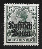 $OKUPACJA NIEMIECKA (ON) Fi 2** DLA TERENÓW KRÓLESTWA POLSKIEGO