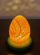 Lampka nocna dekoracyjna na WIELKANOC Figurka JAJKO