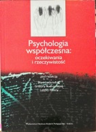 PSYCHOLOGIA WSPÓŁCZESNA I RZECZYWISTOŚĆ