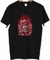 Manga Anime Naruto Hashirama Konoha Męska koszulka