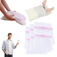 6x WOREK DO PRANIA SIATKA NA PRANIE WORECZEK ZESTAW NA BIELIZNĘ SKARPETY