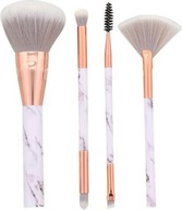 Zestaw 4 pędzli MARMUROWYCH do makijażu MARBLE