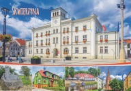 SKWIERZYNA - RYNEK - RATUSZ - PROMENADA - HOTEL - KOŚCIÓŁ