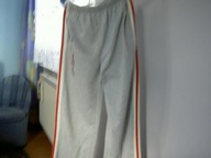 SPODNIE dresowe sportowe z lampasami Roz.146