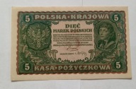 5 Marek Polskich 1919 r. oryginał