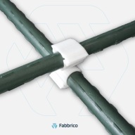 Złączka zatrzaskowa tyczek ogrodowych 11mm 8 sztuk