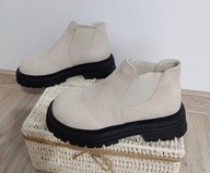 NOWE botki zamszowe trapery rozmiar 38 24cm