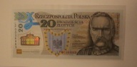 20 zł złotych 2014 Legiony Polskie PIŁSUDSKI RADAR LP0036863, 2 FOLDERY UNC