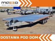 Przyczepa Laweta ALUMINIOWA DOSTAWA 850x210cm DMC 3,5t PLATFORMA