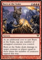 MTG Burn at the Stake Rare AVR