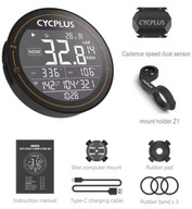 Licznik rowerowy bezprzewodowy Cycplus M2 + uchwyt Cycplus Z1 + czujnik C3