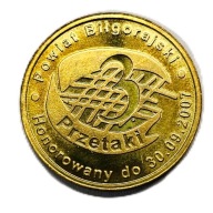 3 Przetaki, wyemitowany przez Powiat Biłgorajski w 2007 roku.